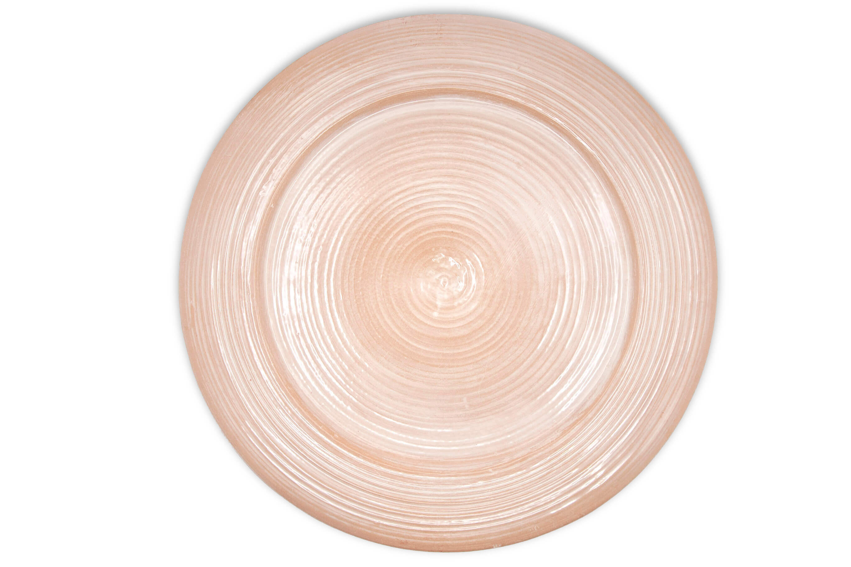 Rosamia - Arts de la table Vaisselle  : Grande assiette plate Spirale