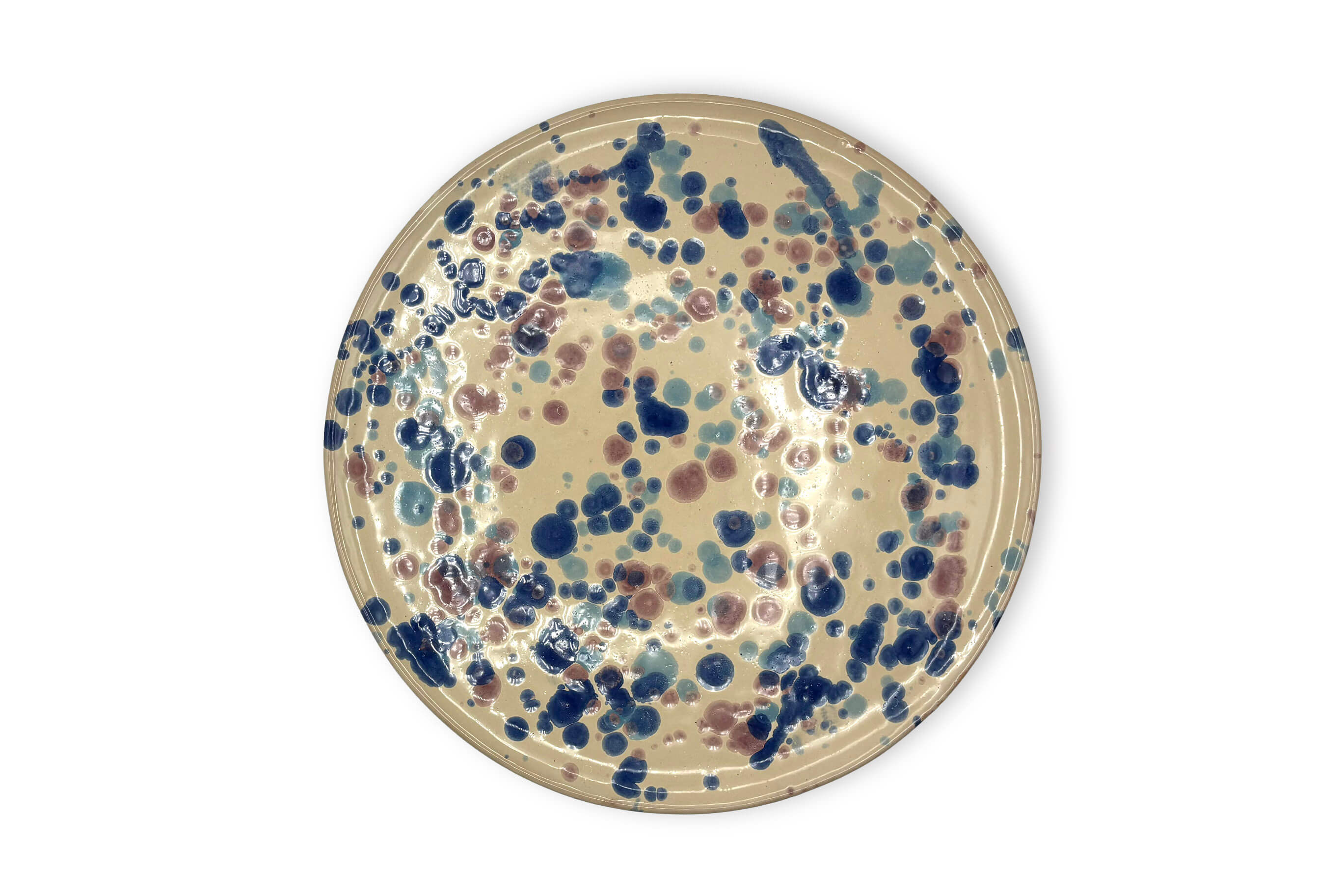 Rosamia - Arts de la table Vaisselle  : Grande assiette plate Schizzo