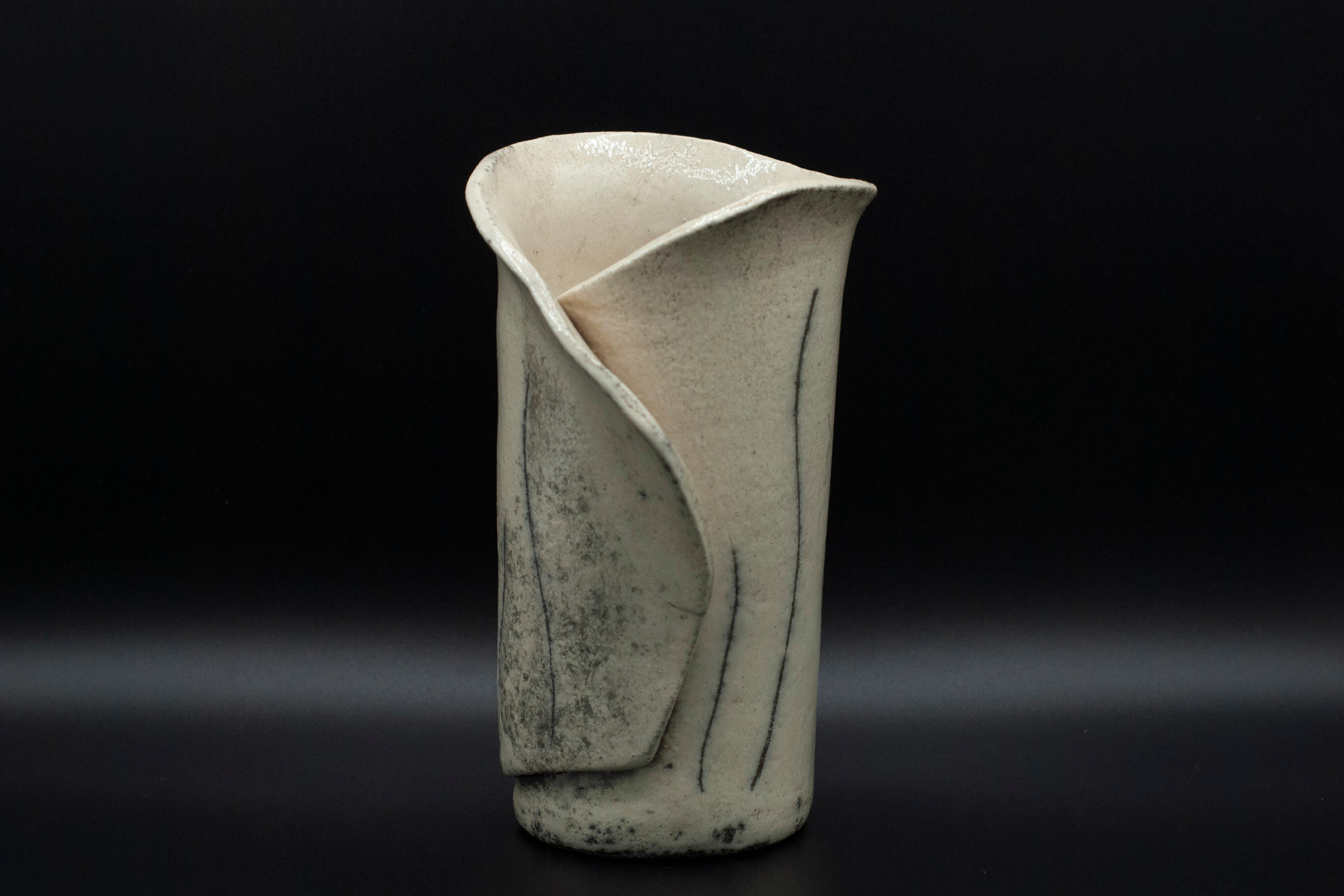 Rosamia - Céramique Vases : Vase Fiori d'Acqua Drapé