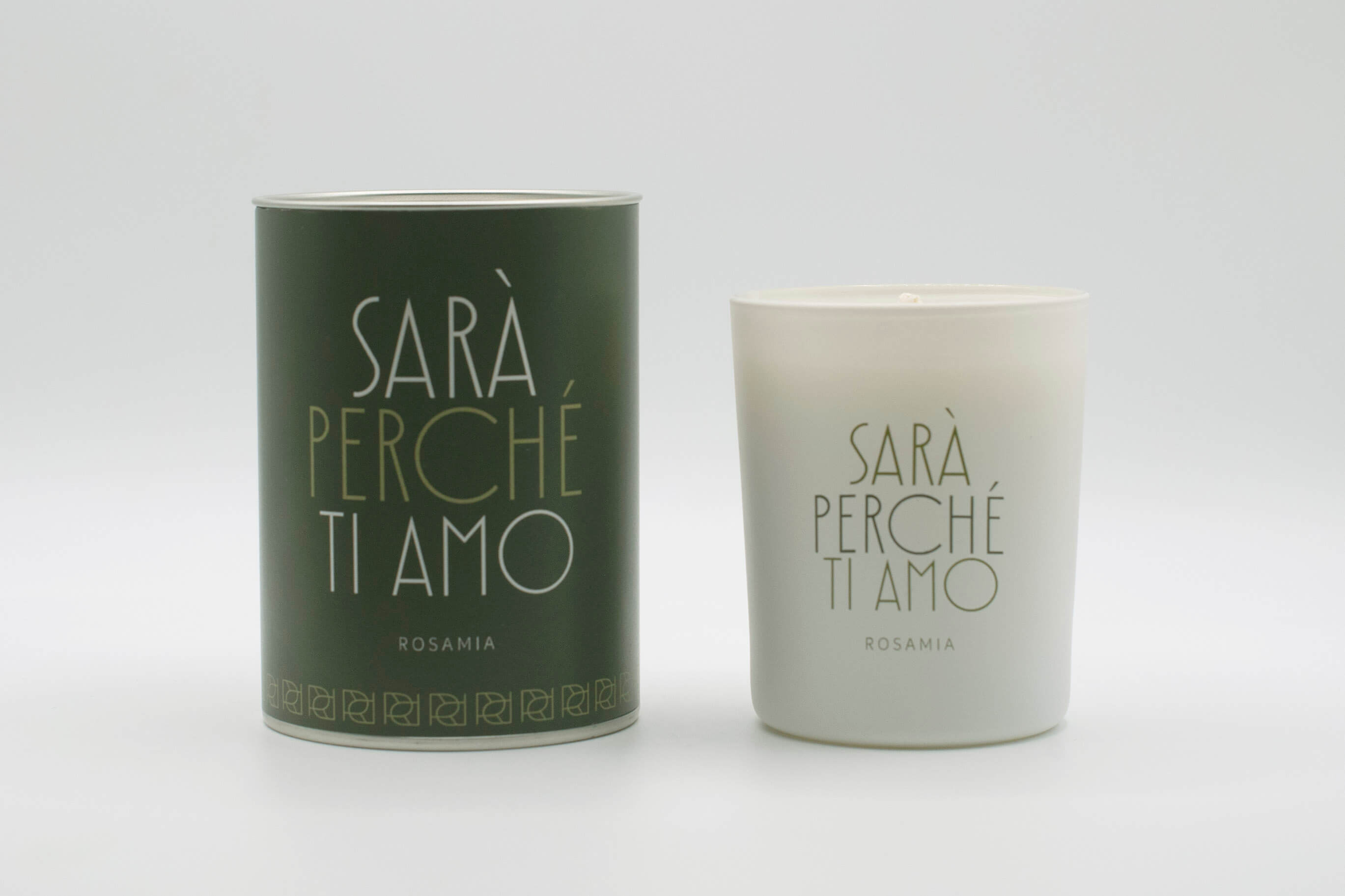 Rosamia - Décoration Bougies et bougeoirs : Bougie Sarà Perché Ti Amo